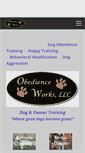 Mobile Screenshot of obedienceworks.com
